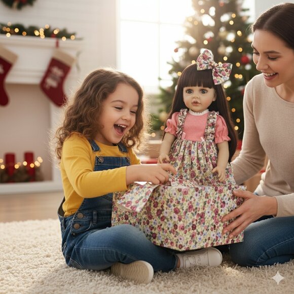 55 cm Babylistic Soft Silicone Vinyl Talking Reborn Doll very realistic - Picture 8 of 9